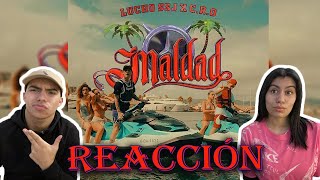 MEXICANOS REACCIONAN 🇲🇽🇦🇷II Lucho SSJ CRO  Maldad Video Oficial 😈 [upl. by Hakceber]