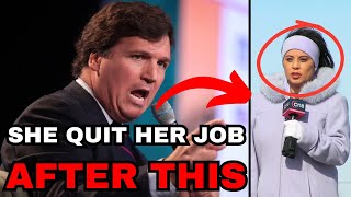 OWNED Tucker Carlson ENDS the Career of a Woke Journalist [upl. by Nnylirej]