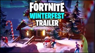 Fortnite WINTERFEST Official Trailer OUT NOW [upl. by Otreblada]