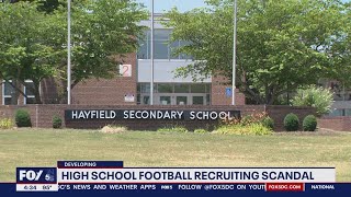 Hayfield Secondary School faces football recruiting scandal [upl. by Eniahs]