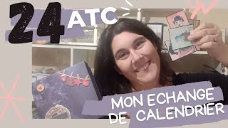 24 ATC  mon échange calendrier de lavent avec ma soeur [upl. by Neelsaj]