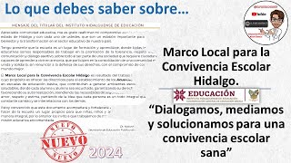 Acuerdos de Convivencia Escolar Lo que debes saber para la elaboración de este Documento [upl. by Courtund841]