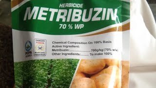 Potato crop HerbicideMETRIBUZIN 70 WP amp WHEAT CROP HERBICIDE [upl. by Treble]