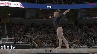 Joscelyn Roberson  Balance Beam  2023 Xfinity US Championships  Senior Women Day 2 [upl. by Bendite]