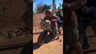 Man Crafts Entire Bicycle from Clay shortsvideo [upl. by Cyrilla355]