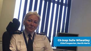 The Comet  Chief Inspector Julie Wheatley speaks after armed raid on innocent Hitchin familys home [upl. by Yadseut]