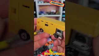 Horse Box in Metalflake Gunmetal Gray 2000 Matchbox Mainline unboxing [upl. by Delilah]