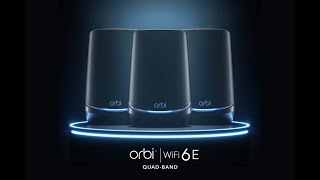 NETGEAR Orbi WiFi 6E  le système WiFi Mesh le plus puissant au monde [upl. by Hogue435]