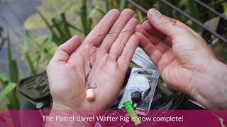 Mainline Baits Carp Fishing TV How To Tie The Pastel Barrel Wafter Rig [upl. by Stoller320]