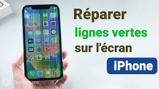 Comment réparer les lignes vertes verticales sur lécran de liPhone  5 façons [upl. by Dorrehs]