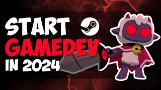 How to Start Gamedev in 2024 [upl. by Ainiger]