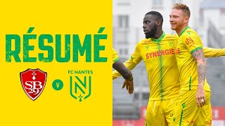 Stade Brestois  FC Nantes  le résumé de la rencontre 13 [upl. by Durno]