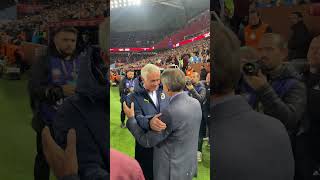 🤝 Şenol Güneş ve Jose Mourinho’dan maç önü samimi sohbet shorts [upl. by Orban]