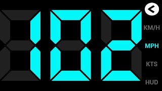application Compteur de vitesse HUD GPS Andriod  compteur de voiture par telephone [upl. by Nairret]