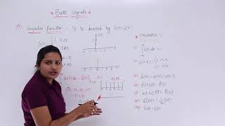 Signals amp Systems  Impulse Function [upl. by Aemat]