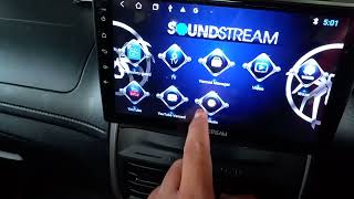 Proton Saga facelift 2020 Soundstream android player beli di shopee hanya rm399 [upl. by Blackmun477]