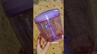 Handy chopper💜ytshort meesho affordable superbmixerreview sharesupportmychannel [upl. by Hgielrebma]