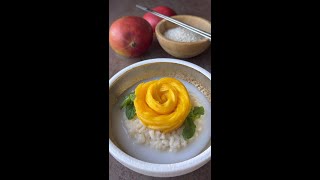 COCONUT STICKY RICE AL MANGOun viaggio di sapori in Thailandia✈ Shorts [upl. by Anomis]