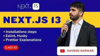 03 Installation Steps for Nextjs TypeScript Eslint Prettier and Husky Explained 03 [upl. by Tepper392]