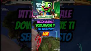 Vittoria reale dove sei dove ti sei nascosto live fortnite fortniteita gaming live shorts [upl. by Mcintosh720]