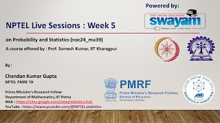 NPTEL  Probability amp Statistics  Week 5 Live Session  Normal amp Lognormal distribution amp problems [upl. by Atteirneh]