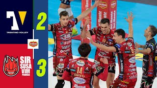 Trentino Volley vs Sir Safety Perugia  Finals  Highlights  Supercoppa 2024 [upl. by Dannie]