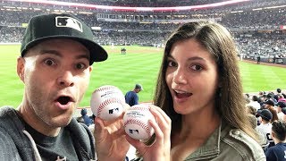 Surviving a HISTORIC BLOWOUT at Yankee Stadium 2018 ALDS Game 3 [upl. by Jdavie821]