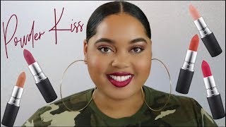 mac devoted to chili vs chili lip swatches [upl. by Naujak120]