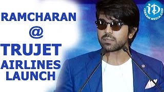 Ram Charan Speaks to media about Trujet Airlines Launch [upl. by Cristoforo]