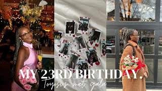 BIRTHDAY VLOG met gala party bus amp brunch [upl. by Netti118]