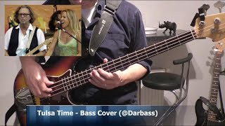 Sheryl Crow amp Eric Clapton Tulsa Time  Bass Cover 🎧 [upl. by Alber611]