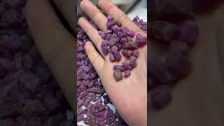 1 Kilo Grams Natural Rubies Rough Crystals [upl. by Janice]