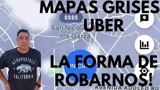 Adiós a la tarifa dinámica de Uber a través de los mapas grises de Uber [upl. by Chemarin]