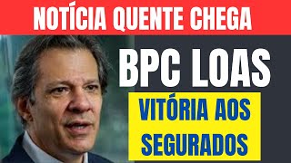 URGENTE BPCLOAS NOTÍCIA URGENTE CHEGA AOS BENEFICIÁRIOS [upl. by Burn]