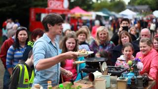 Kitchen Hero HomeCooked Behind The Scenes at Sheridans Irish Food Fest [upl. by Frayne696]