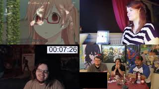 Tanaka kun wa Itsumo Kedaruge Episode 12 Reaction Mashup [upl. by Yvor]