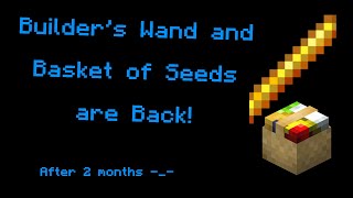 Basket of Seeds and Builders Wand is finally back  Hypixel Skyblock [upl. by Mcginnis978]