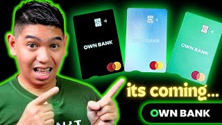 Own Bank Physical Card Coming Soon What to Expect Im kinda Excited [upl. by Saundra565]