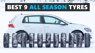 9 of the BEST All Season Tyres Tested and Explained [upl. by Adlesirk]