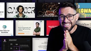 Reacting to 21 Design Portfolios in 22 Minutes [upl. by Ecirum]