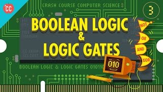 Boolean Logic amp Logic Gates Crash Course Computer Science 3 [upl. by Ahsied]