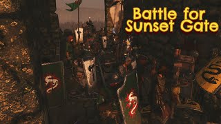 Battle for Sunset Gate  Bannerlord BRE Event [upl. by Ettennat854]