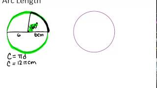 Arc Length Lesson Geometry Concepts [upl. by Soisanahta]