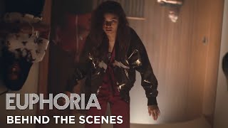 euphoria  rotating room scene breakdown  behind the scenes of season 1 episode 1  HBO [upl. by Eenattirb364]