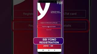 SBI YONO New Registration Full Process [upl. by Etnor]