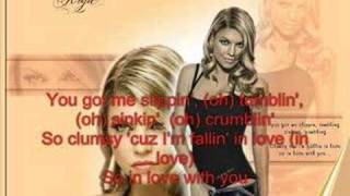 Karaoke  Clumsy  Fergie [upl. by Kcirdes]