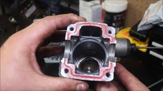 Stihl ms271 Tear Down For Cylinder Porting and Stock Numbers [upl. by Aynor]