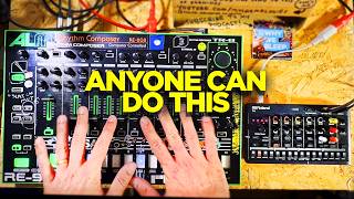 How to make techno with a drum machine amp synth [upl. by Bubalo767]