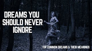 Top Common Dream Meanings You Should NEVER Ignore  Gracely Inspired [upl. by Sucramat]