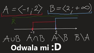 Przedziały Liczbowe Odc2  Działania Na Przedziałach  Zadania Udostępnij na Grupce Klasowej [upl. by Latia]
